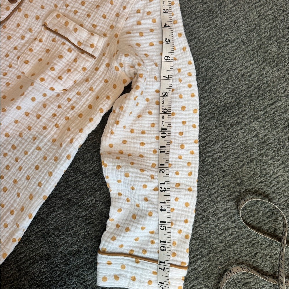 Cotton muslin pajama set - Picture 5 of 5